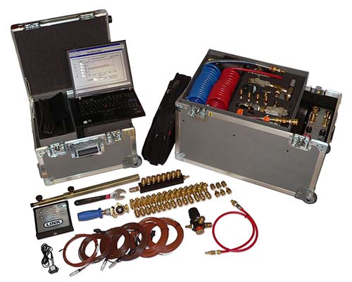 FleetScore's Air System Expert is a complete, portable, computer-based system that makes it easy to verify FMVSS/CMVSS 121 air system compliance